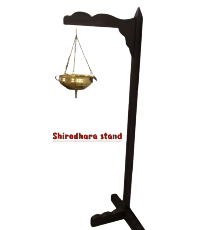 Wooden Shirodhara Stand